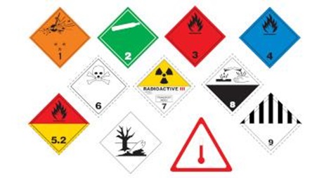 etiquetas identificar mercancías peligrosas